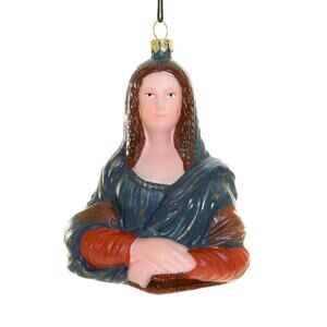 Cody Foster Mona Lisa Ornament Renaissance Italian Artist Leonardo da Vinci